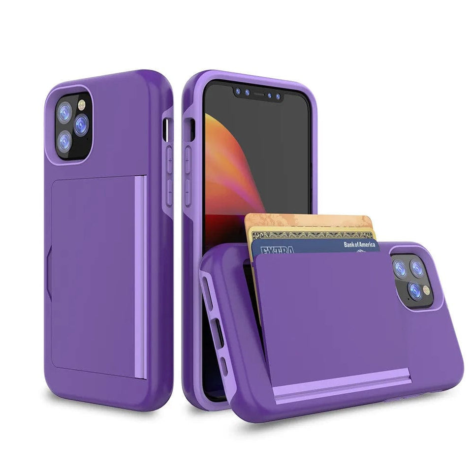 Candy Color Case For iPhone 14 13 12 11 Pro  7 8 Plus 6 6s X XS MAX XR Case Armor Card Slot Cover for iPhone 11 11Pro 11Pro Max