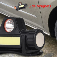 Welding Helmet Torch Headlight 2 Modes 3.7V 1A 47-63HZ AC110-220V Black For Helmets For Welding Operations