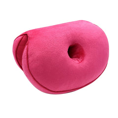 Women Dual Comfort Orthopedic Cushion Pelvis Pillow Lift Hips Up Seat Cushion for Pressure Relief