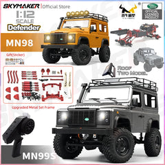 Landrover Remote Control Car MN99s MN98 1:12 RC Car 2.4G 4WD RC 1/12 RC Truck Cars Toys