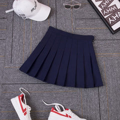 Harajuku 0Women Pleat Skirt 0Preppy Style Plaid 0Mini Cute Japanese School Uniforms Ladies Jupe Kawaii