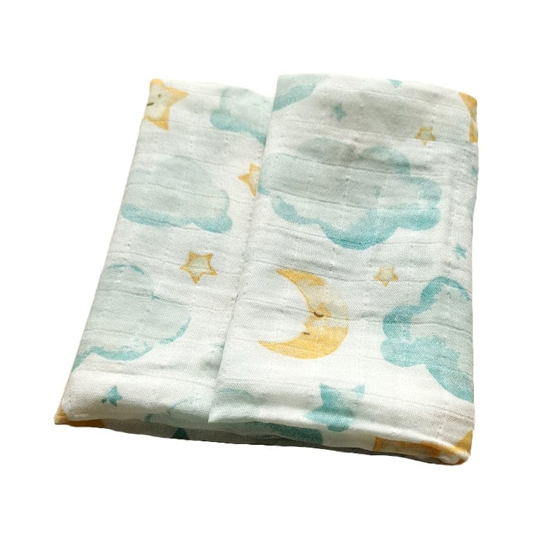 58x58cm Muslin cotton Baby Towels Scarf Swaddle bath Towel Newborns Handkerchief Bathing Feeding Face Washcloth Wipe