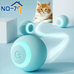 Smart Cat Toys Electronic Interactive Cat Toy Indoor Automatic Rolling Magic Ball Cat Game Accessories