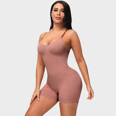 Open Crotch Bodysuit Shape wear Jumpsuit Body Shaper Compress Tummy Control Shapers Spandex Elastic Shape Seamless Smooth