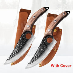 Fish Filleting Knife Stainless Steel Boning Knife Handmade Fishing Knife Kitchen Meat Cleaver Camping Cutter Chef Knives - Wowza