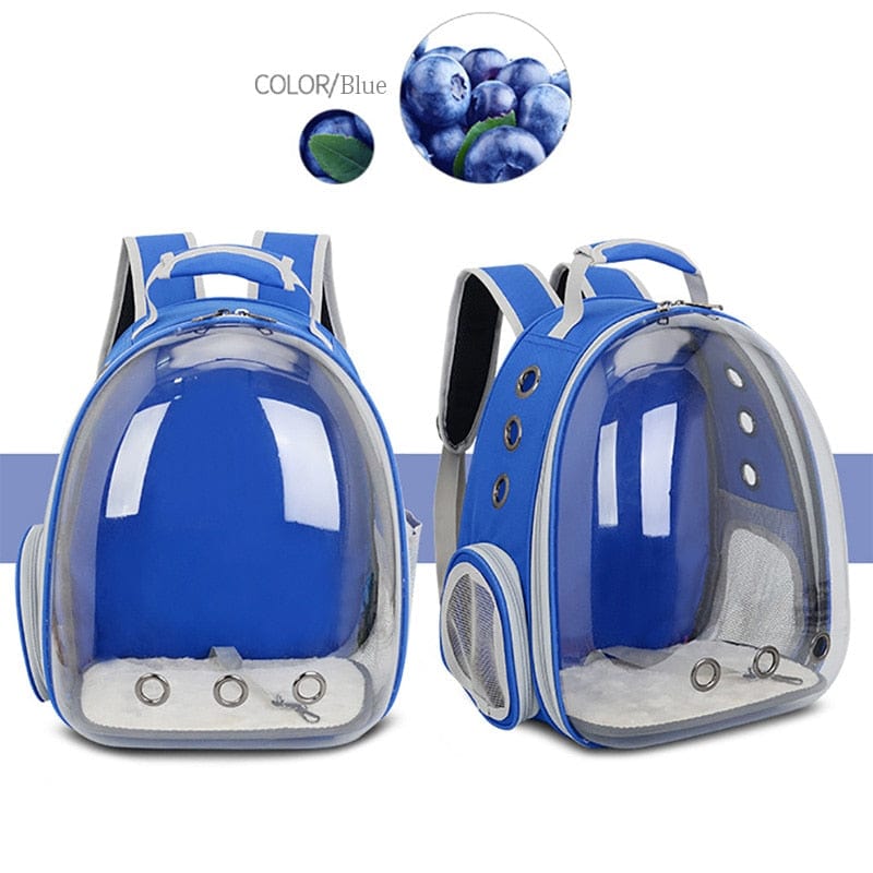 Free shipping Cat bag Breathable Portable Pet Carrier Bag Outdoor Travel backpack for cat and dog Transparent Space pet Backpack - Wowza