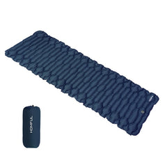 Outdoor Sleeping Pad Camping Inflatable Mattress with Pillows Travel Mat Folding Bed Ultralight Air Cushion Hiking Trekking