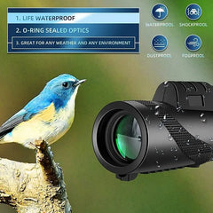 Telescope Portable Zoom HD 5000M Folding Long Distance Mini Powerful Telescope for Hunting Sports Outdoor Camping Travel