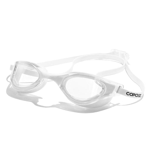 COPOZZ Professional Waterproof Plating Clear Double Anti-fog Swim Glasses Anti-UV Men Women Eyewear Swimming Goggles with Case