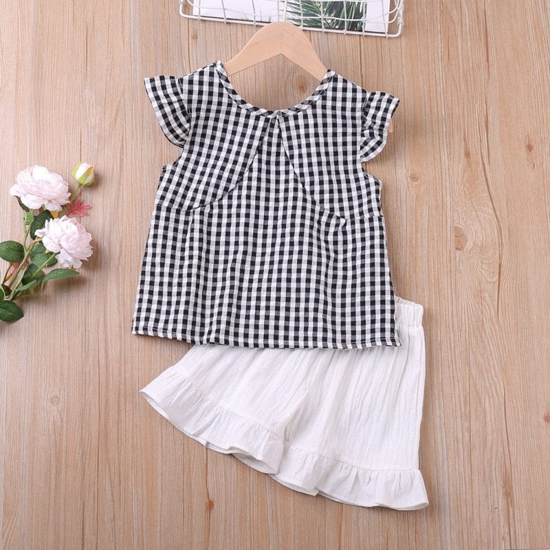 Clothes For Girls Summer Toddler Girls Clothes 2Pcs Outfits Kids Clothing For Girls Tracksuit Suit For Girls Children Clothing