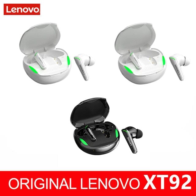 Lenovo XT92 TWS Gaming Earbuds Low Latency Bluetooth Earphones Stereo Wireless 5.1 Bluetooth Headphones Touch Control Headset