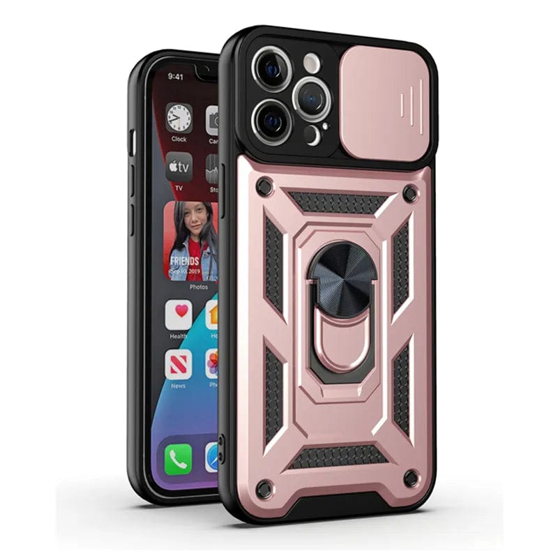 Shockproof Armor Case For iPhone 15 14 13 12 11 Pro Max Mini Car Holder Phone Cover For iphone Xs XR XsMax 7 8 Plus SE2020 Case