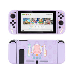 GeekShare Cute Parrot baby Cartoon Fairy League Dessert TPU Soft Cover Back Girp Shell For Nintendo Switch