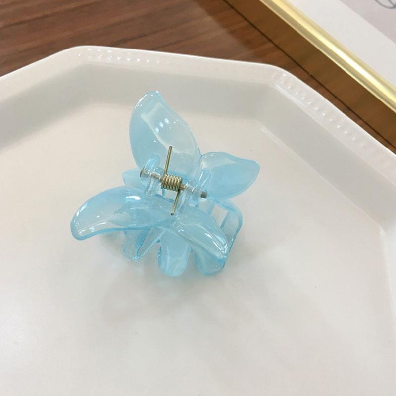 Hair Claw Clips Barrette Clamp Jelly Colors Acrylic Ponytail Crab Girls Hair  Hairpin Hair Styling Accessories For Women