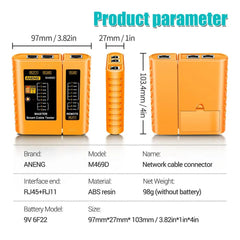 Cable Lan Tester Network Cable Tester  LAN Cable Tester Networking Tool Network Repair