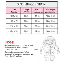 IYEAL Winter Baby Clothes With Hooded Fur Newborn Warm Fleece Bunting Infant Snowsuit Toddler Girl Boy Snow Wear Outwear Coats