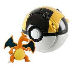 Pokemon Ball Pokeball Anime Figure Pikachu Squirtle Pocket Monster Variant Pokémon Elf Ball Toy Action Model Gift