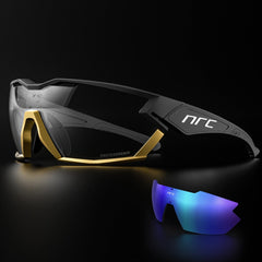 2023 NRC P-Ride Photochromic Cycling Glasses man Mountain Bike Bicycle Sport Cycling Sunglasses MTB Cycling Eyewear woman