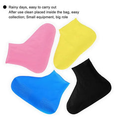 Waterproof Silicone Shoe Covers Reusable Non-Slip Wear-Resistant Rain Shoe Covers Protector Anti-Slip Boot For Outdoor Rainy Day