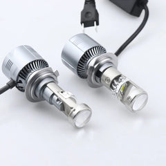 BI Led Projector Lens H4 H7 H11 9005 HB3 9006 HB4 Hi/Lo Beam Car Headlight Bulb Canbus Lamp For Car/Motorcycle 12V 26000LM LHD