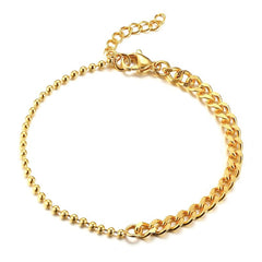 Charm Stainless Steel Snake Chain Bracelet for Women Girls Gold Color Herringbone Link Bracelet Bohemian Jewelry