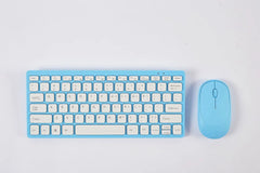 2.4G Wireless Keyboard and Mouse Protable Mini Keyboard Mouse Combo Set For Notebook Laptop Mac Desktop PC Computer Smart TV PS4