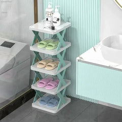 Shoe Racks Storage Organiser Detachable Shoe Racks Saves Family Household Rack Multi Layer Simple Shoes Shelf Colour Cabinet