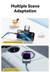 Iphone USB C Cable For iPhone 14 13 12 11 Pro Max Xs 8 Plus iPad Macbook Wire 29W PD Fast Charging Type C To Lighting Data Cord