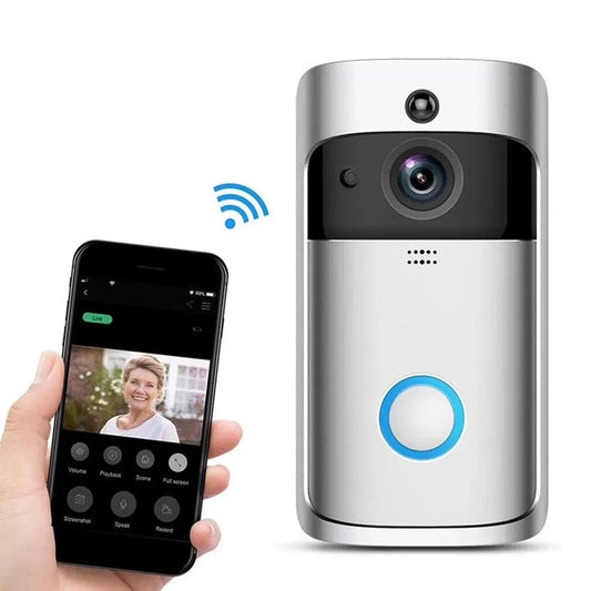 WiFi doorbell Camera Smart WI-FI Video Intercom Door Bell Video Call For Apartments IR Alarm Wireless Security Camera Doorbell