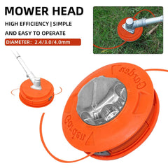 Brushcutter Head Bump Feeder Trimmer Head Brush Cutter, Universal Fit String Trimmer Replacement Bump Head