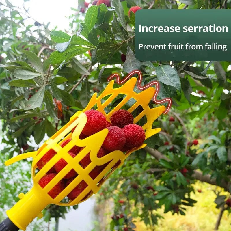 Telescopic Fruit Picker Basket Head Garden Tools Deep Convenient Fruit Catcher Apple Peach Picking