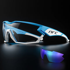 2023 NRC P-Ride Photochromic Cycling Glasses man Mountain Bike Bicycle Sport Cycling Sunglasses MTB Cycling Eyewear woman