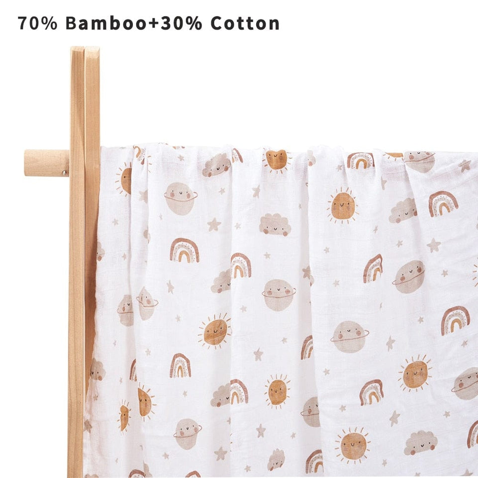 Kangobaby #My Soft Life# Hot Sale All Season Popular Design Muslin Swaddle Blanket