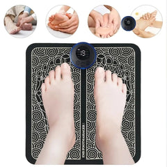 Electric Foot Massager Pad Relief Pain Relax Feet Acupoints Massage Mat Shock Muscle Stimulation Improve Blood Circulation