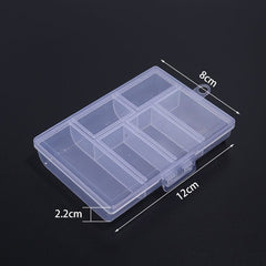 Plastic Jewelry Boxes Plastic Tool Box Adjustable Craft Organizer Storage Beads Bracelet Jewelry Boxes Packaging