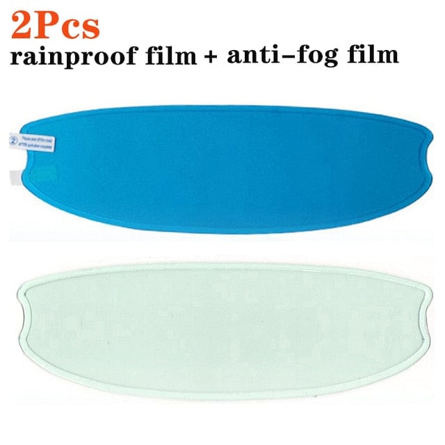 Universal Motorcycle Helmet Anti-fog Film and Rainproof Film Durable Nano Coating Sticker Film Helmet Accessories