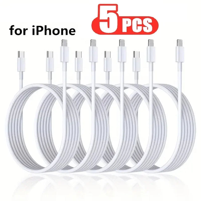 30W Fast Charging Cable For Apple iPhone 14 13 12 11 Pro Max Mini USB C Quick Cable For X XR XS 8 7 14 Plus SE Phone Accessories