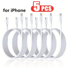 Fast Charging Cable For Apple iPhone 14 13 12 11 Pro Max Mini USB C Quick Cable For X XR XS 8 7 14 Plus SE Phone Accessories