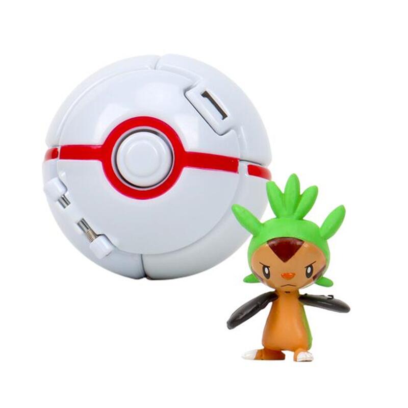 Pokemon Ball Pokeball Anime Figure Pikachu Squirtle Pocket Monster Variant Pokémon Elf Ball Toy Action Model Gift