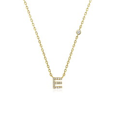 ANDYWEN 925 Sterling Silver Gold Small 26 Letters A- Z Zircon CZ Pendant Monogram Necklace Me 2020 Initial Alphabet M A Jewelry