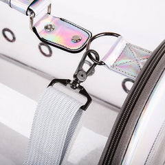 Free shipping Cat bag Breathable Portable Pet Carrier Bag Outdoor Travel backpack for cat and dog Transparent Space pet Backpack - Wowza