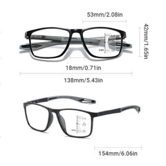 Reading Glasses Photochromic TR90 Anti-blue Light Multifocal New Progressive Near Far Eyewear Men Women Sports Eyeglasses