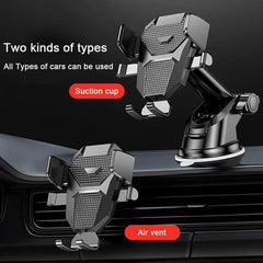 Sucker Car Phone Holder Mount Stand GPS Telefon Mobile Cell Support For iPhone 13 12 11 Pro  Xiaomi Huawei Samsung