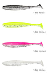 Soft Lures NEW SIZE 100mm 120mm T Easy Shiner Artificial Soft Baits Odour Added For Bass Fishing Wobblers