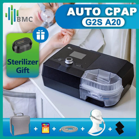 CPAP Machine Automatic BMC G2S C20/A20 Auto  CPAP Ventilator Anti Snoring CPAP Machine with CPAP Mask cpap automatico apneia do s