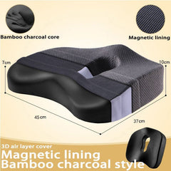 Memory Foam Seat Cushion Orthopedic Pillow Coccyx Office Chair Cushion Support Waist Back Pillow Car Seat Hip Massage Pad Sets