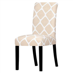 Printed Stretch Chair Cover Big Elastic Seat Chair Covers Office Chair Slipcovers Restaurant Banquet Hotel Home Decoration