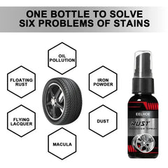 Rust Remover Spray Metal Surface Chrome Paint Car Maintenance Iron Powder Cleaning Super Rust Remover Cleaner