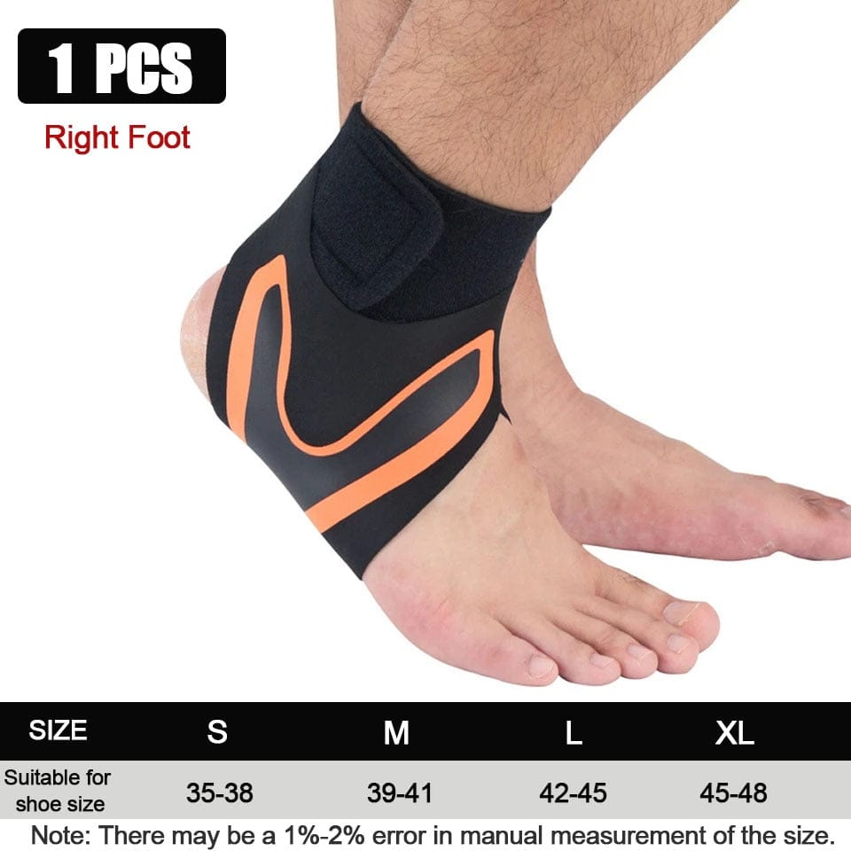 GOBYGO  Sport Ankle Support Elastic High Protect Sports Ankle Equipment Safety Running Basketball Ankle Brace Support