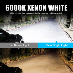 2x Fanless H7 LED Bulb 1:1 Mini Size Head Lamp Wireless 18000LM CSP LED Chips H7 Car LED Headlight Bulb 6000K White 12V